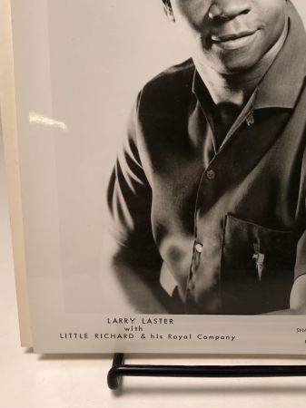 Larry Laster with Little Richard and his Roayl Company Press Photo Circa 1965 2.jpg