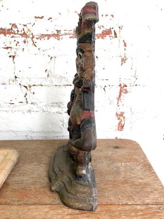 Painted Cast Iron Door Stop Depicting Punch and His Dog Toby 4.jpg