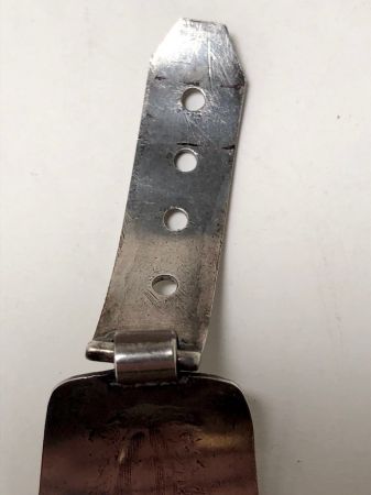 Pre WWII Silver Native American Silver Watch Band with Buckle Clasp 19.jpg
