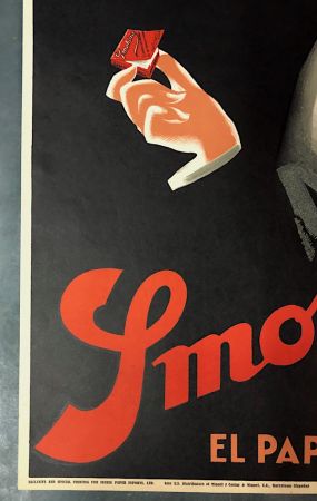 Smoking El Papel de Fumar Signed in Plate Fabraga 2.jpg
