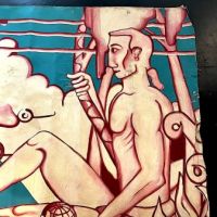 Art Deco Style Mural Painting Modern Adam and Eve 1a.jpg
