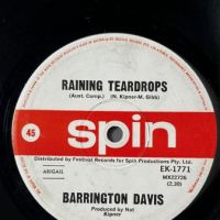 Barrington Davis Raining Teardrops b:w As Fast As I Can on Spin 2.jpg