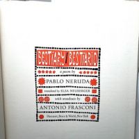 Bestiary : Bestiario by Pablo Neruda and Antonio Frasconi 1st Ed. 1965 7.jpg
