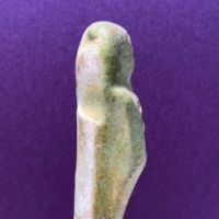 Clay Tomb Statue Egyptian Ushabti on Glued on Catalin Plastic Base 6.jpg