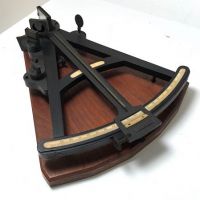 Ebony Sextant with Ivory Inset Circa 1900 20.jpg