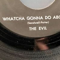 Evil Whatcha Gonna Do About It on Living Legend Records LL-108 3 (in lightbox)