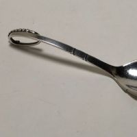 Georg Jensen Sterling Silver Ornamental Spoon 41with Early Hallmarks Sugar Spoon 2.jpg