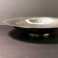 Hand Signed Georg Jensen Silver Hammered Center Bowl Circa 1920 11.jpg