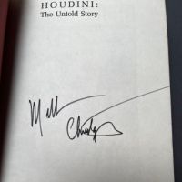 Houdini The Untold Story by Milbourne Christopher Signed 1st Edition 6 (in lightbox)
