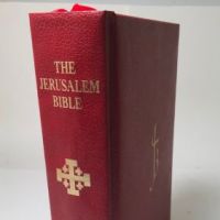 Jerusalem Bible 1970 Red Bound Gilt Edges Salvador Dali Illustrations 3rd Edition 3.jpg