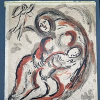 Marc Chagall Hagar In The Desert Lithograph Verve Edtion 1956 The Bible 1 (in lightbox)