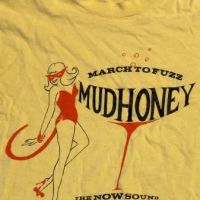 Mudhoney Tour Los Playboys International Tour Shirt Large Yellow 1992 3.jpg