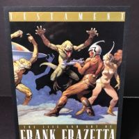 Numbered Edition w: Slipcase Testment The Life and Art of Frank Frazetta 1 (in lightbox)