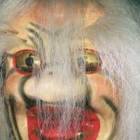 Oni Mask with Real  White Hair for a Theatre or Parade 4.jpg (in lightbox)