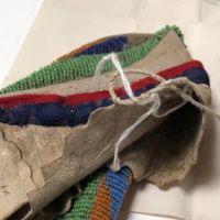 Pair of late 19th Indian Moccasins with American Flag  Beaded 3.jpg