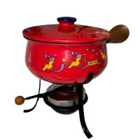 Peter Max Fondue Pot with Plates 3.JPG