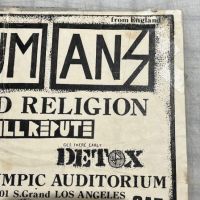 Sub Humans Scream and Bad Religion Saturday May 18th Olympic Auditorium 4 (in lightbox)
