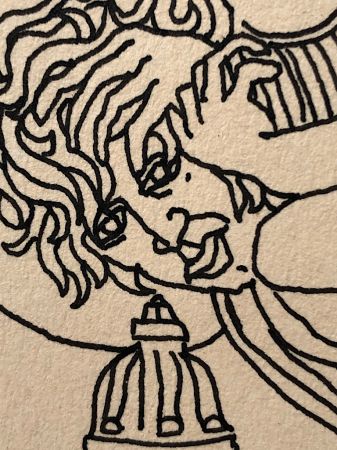 Two Original Ink Drawings by Ed Badajos Circa 1969 8.jpg