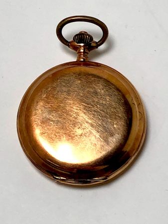 14k Gold Swiss  Exported to Germany 1907 Hunting Case Pocket Watch 11.jpg