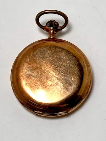 14k Gold Swiss Exported to Germany 1907 Hunting Case Pocket Watch 11.jpg