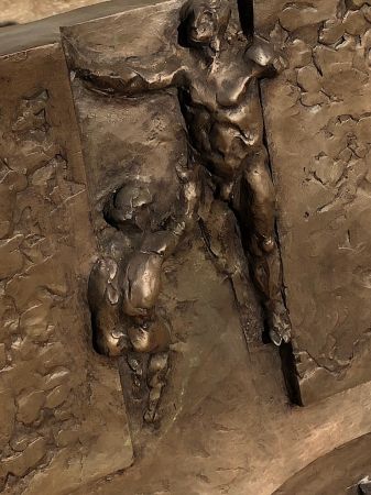 Aristotle Solounias Sculpture Relief Circa 1971 Resin 7.jpg