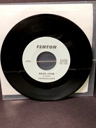 Chancellors Dear John on Fenton Records 2072 1.jpg