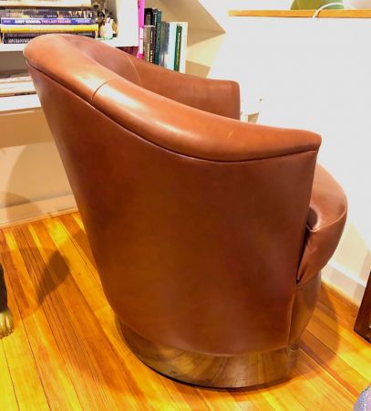 Karl Springer Brown Leather Chairs 12.jpg