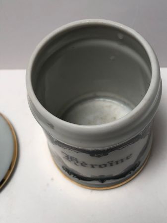 Limoges Porcelain Small Heroine Apothjecary Jar 7.jpg