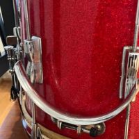 1948-1952 WFL Keystone Badge Red Sparkle Marching Snare SIGNED by William Ludwig Jr. 9.jpg