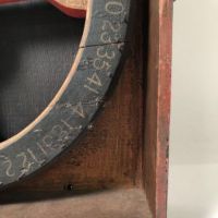 19th C. Vernacular Game of Chance Wheel in Case 4 (in lightbox)