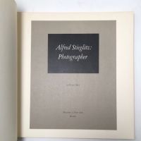 Alfred Stieglitz  Photographer by Doris Bry Published by Museum of Fine Arts Boston 1965 Softcover 5.jpg