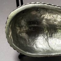 Antique Tibetan Kapala Skull Cap Lined in Silver and Silver Skulls 3.jpg