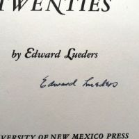 Carl Van Vechten and The Twenties by Edward Lueders Signed and Dated 6.jpg