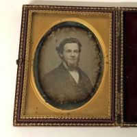 Circa 1850 Daguerreotype Distinguished Old Man Quarter Plate Case Image 2.jpg