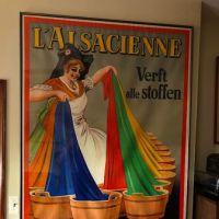 French Poster by Dorfi L’ Alsacienne Verft alle stoffen Stone Litho  26 (in lightbox)