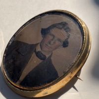 Gold Filled Broach Hand Tinted Tintype Young Man Portrait 10.jpg