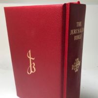 Jerusalem Bible 1970 Red Bound Gilt Edges Salvador Dali Illustrations 3rd Edition 4.jpg