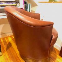 Karl Springer Brown Leather Chairs 12.jpg