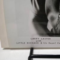 Larry Laster with Little Richard and his Roayl Company Press Photo Circa 1965 3 (in lightbox)