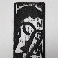 Max Weber Woodcut Head Japon Paper 10.jpg