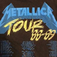 Metallica and Justice For All Tour 1989 Tour Shirt XL Spring Ford Black 10.jpg