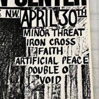 Minor Threat Iron Cross Faith Artificial Peace Double O and Void at Wilson Center April 30th w: Art 12.jpg