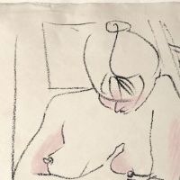Pericle Fazzini Signed and Numbered Color Lithograph Titled Nudo Edition of 100 9.jpg