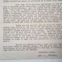Signed Typed Letter by Henry Miller 5 (in lightbox)