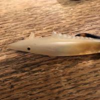 Solomon Island Trolling Lure Mother Of Pearl with Turtle Shell Carved Hook  11.jpg