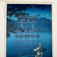 Starlit Night At Miyajima by Hasui 1.jpg