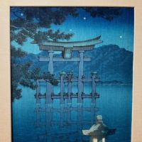 Starlit Night At Miyajima by Hasui 23.jpg