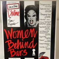 Tom Eyen Women Behind Bars Staring Divine Poster WAshington DC 13 (in lightbox)