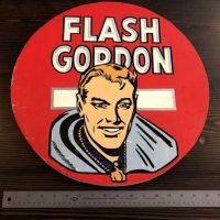 Vintage Hand Painted Flash Gordon Comix Store Sign 1.jpg