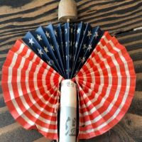 Vintage Latest Cigar Patriotic American Flag Pull Out Fan 7.jpg